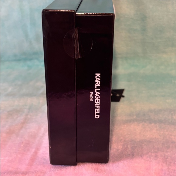 Karl Lagerfield Black and White Cat Coin Purse Set - Picture 7 of 12